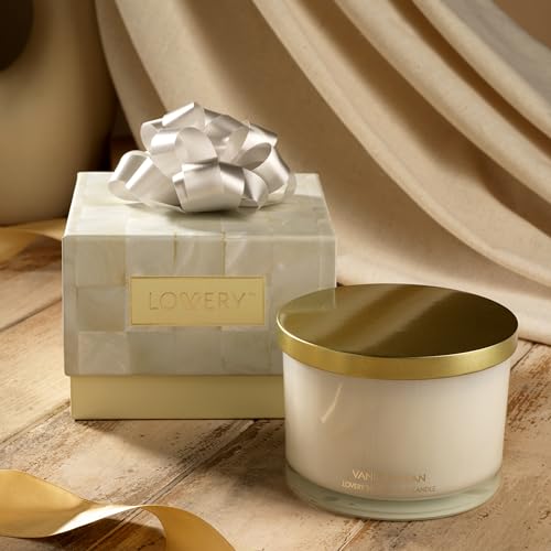 Birthday Gift for Her, 3 Wick Vanilla Candles, Gifts for Mom, Large Scented Candle, Soy Candles Gifts for Women, Stress Re...