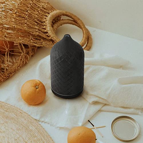 ZEIGGA LAB Essential Oil Diffuser for Home, Ceramic Aromatherapy Diffuser for Essential Oils, 120ml Oil Diffuser with Wate...