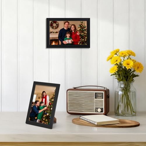 Wtrgas 4x6 Picture Frames Set of 10 for Displaying 4 x 6 Photos, Multi 4x6 Frames Collage for Wall or Tabletop, Horizontal...