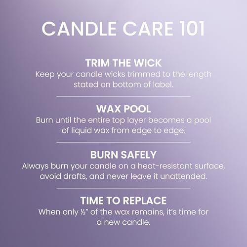 Yankee Candle 3-Wick Candle Jar, Lilac Blossoms, Scented Candle, 14.5 oz, Plant Wax Blend, Up to 40 Hours Burn Time, Gift