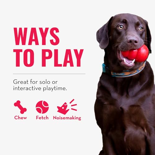KONG Wubba - Dog Toy for Tug of War & Fetch - Dog Supplies for Puppy & Dog Playtime - Outdoor & Indoor Dog Toy - for XL Do...