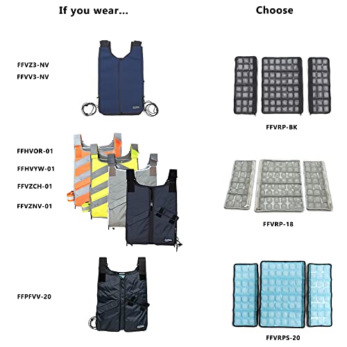 FlexiFreeze Ice Vest Replacement Panel Refill Inserts