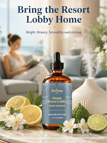 Ocean Breeze Lobby — a Hotel-Inspired Fragrance Oil that Feels Like a Coastal Resort Lobby(Not a Typical Ocean-Fresh Scen...