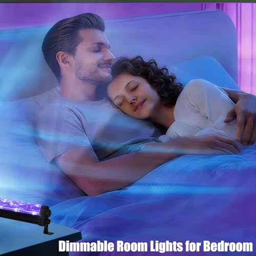 10.7inch Ocean Wave&Aurora Projector Light, Birthday Gifts for Women Teen Boys Girls Valentines Day Dynamic 15W Northern L...