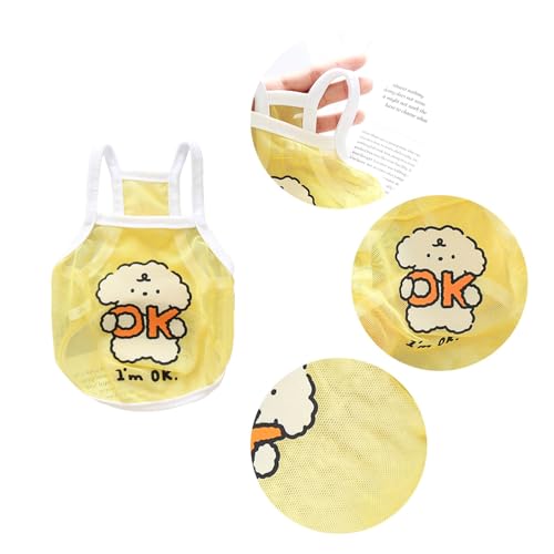 Ittokis 4 Pack Summer Pet Clothes Tank Top, Cooling Vest for Dogs for Hot Weather, Summer Dresses for Dogs and Cats Cool S...