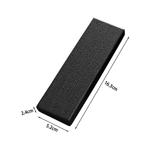 Zhi Jin 5Pcs Luxury Black Jewelry Ballpoint Pen Gift Box with Cushion Pencil Boxes Empty Bulk Case Collection Set for Busi...