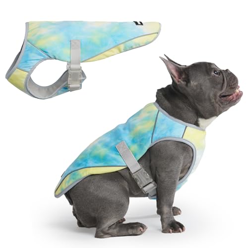 Spark Paws Dog Cooling Vest - SPF 50 UV Sun Protection - Summer Heat Relief Gear for Dogs, Lightweight, Evaporative Coolin...