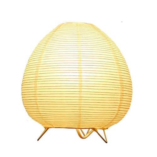 Fosinz Small Table Lamp, Cute Paper Lamp, Ambient Lighting Lamp, Cozy Bedside Lamp, Minimalist Warm Glow Light for Bedroom...