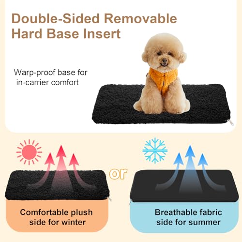 Dog Purse Carrier for Small Dogs Cats Rabbits Up to 13lbs, Lightweight Pet Sling Carriers with Crossbody Strap, Portable P...