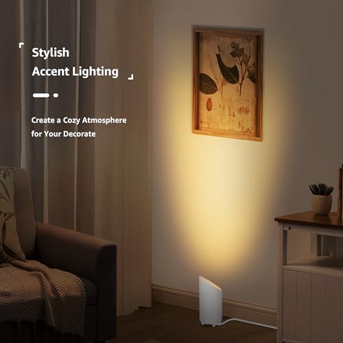 SUNVIE 2 Pack Uplighting Indoor Floor Can Light, 5W Up Lights with 2700K LED GU10 Bulbs, Uplights Floor Spot Lights Indoor...