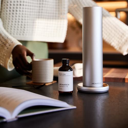 AromaTech White Tea Aroma Essential Oil Blend: Luxury Hotel Inspired Aromatherapy with White Tea, Orange & Palo Santo for ...