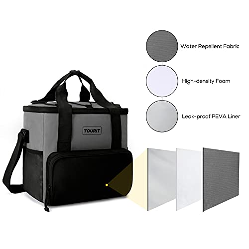 TOURIT Small Soft Cooler Bag Insulated, 24/35/46-Can Lunch Cooler Bag, Ice Chest, 14.6/24/32L Leakproof & Portable Coolers...
