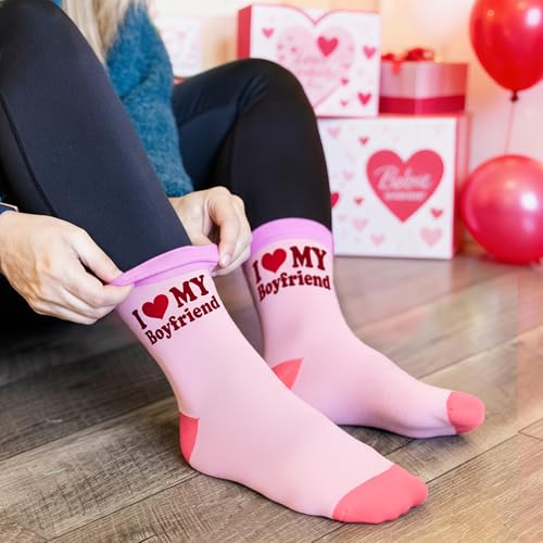 Gifts For Girlfriend - Cute Socks For Her, Unique Ideal Present, Sweet And Fun Surprise For Women