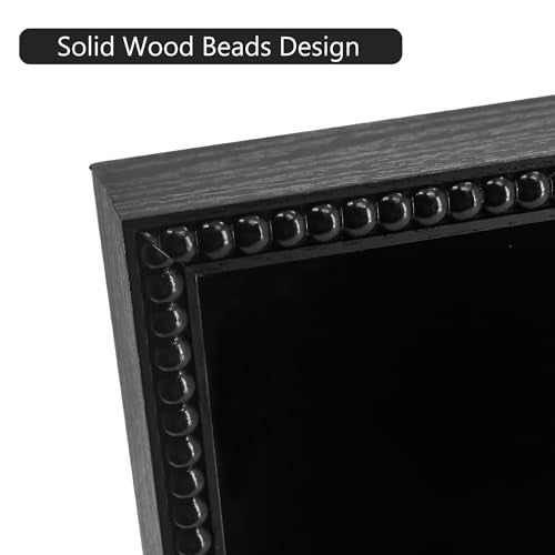FramePro Shadow Box 13x16 Front Open with Hinge Beaded Designed Display Case with Linen Back, Picture Frame Wedding Bouque...