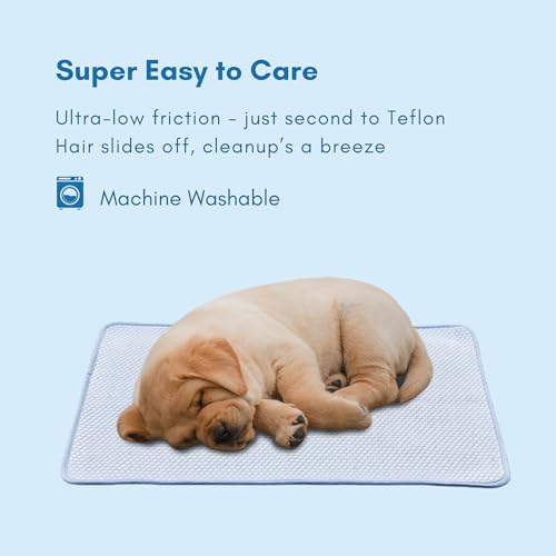 petfelix Mewfort Dog Cooling Mat, Chew & Scratch Resistant Dog Cooling Pad for Medium Dogs, Self Cooling Mat for Dogs, No ...