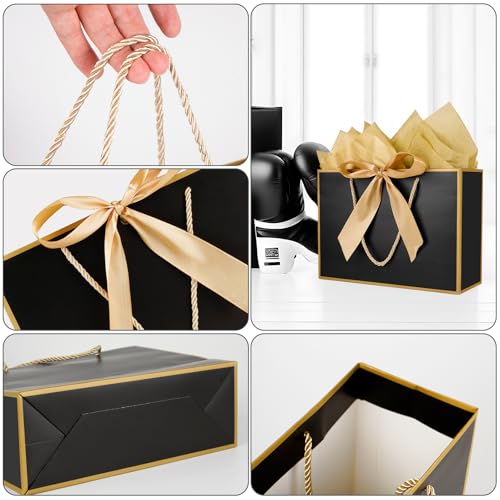 Gfractolux Large Gift Bags for Present, 1 Pcs Gift Bags for Women Men with Tissue Paper and Cards, Gift Bags for Birthday...