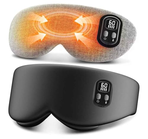 Anydance Heated Eye Mask - Cordless Eye Mask for Dry Eyes, Eye Relief, Improved Sleep, Timed Shutdown, 4 Temperature, Wash...