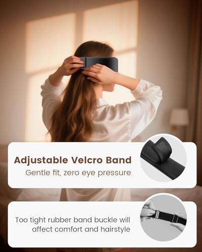 Anydance Heated Eye Mask - Cordless Eye Mask for Dry Eyes, Eye Relief, Improved Sleep, Timed Shutdown, 4 Temperature, Wash...
