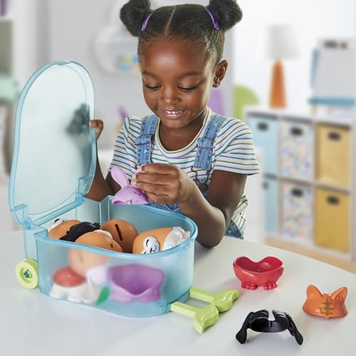 Potato Head Pet-Tato Tots, Pet-Themed Set with 31 Parts and Pieces Plus Rolling Carry Case, Easter Gift for Kids, Toddler ...