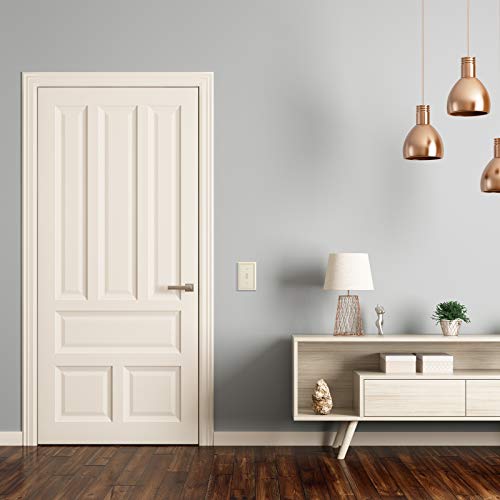 Henne Bery Sunken Pearls Heavy Duty Decorative Wall Plate Switch Plate Outlet Cover, Durable Solid Zinc Alloy (Single Togg...