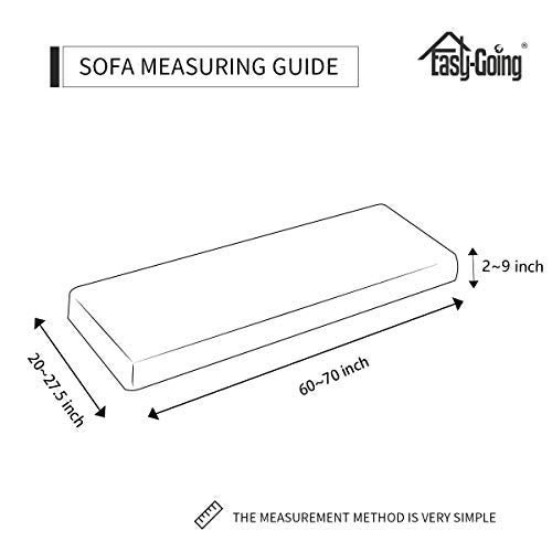 Easy-Going Stretch Cushion Cover Sofa Cushion Furniture Protector Sofa Seat Sofa slipcover Sofa Cover Soft Flexibility wit...