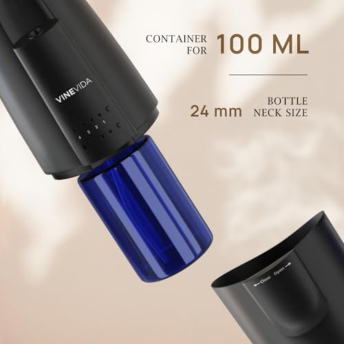 VINEVIDA Plug-in Diffuser for Essential Oils - Discreet 100ml Aroma Diffuser for Home and Office - Automatic Shut-Off for ...
