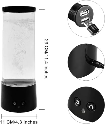 LEHAHA Jellyfish Lamp with 16 Color Changing Relax Mood Light with Remote Control USB/Battery Jellyfish Aquarium for Home ...