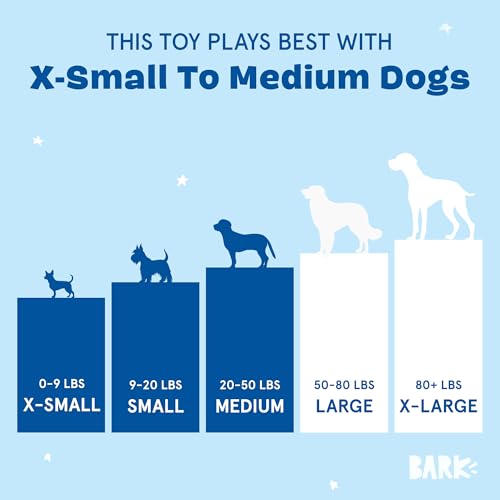Barkbox 2 in 1 Interactive Plush Dog Toy - Rip and Reveal Toy for Dogs and Puppies - Stimulating Squeaky Pet Toys | Bucket...