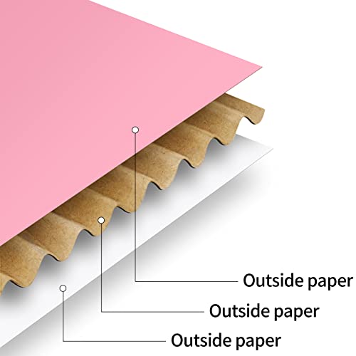 Spakon 50 Packs Shipping Boxes Cardboard Corrugated Mailer Packaging Boxes for Small Business Cute Small Box Cardboard Car...