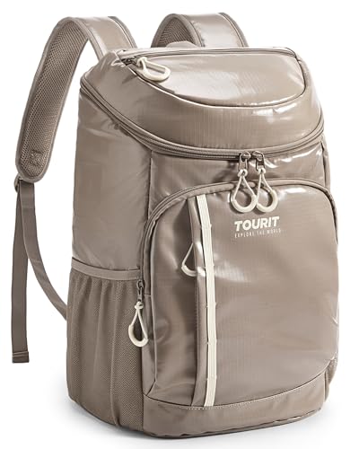 TOURIT Cooler Backpack 30 Cans Lightweight Insulated Backpack Cooler Leak-Proof for Men and Women