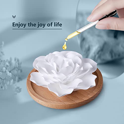 Passive Essential Oil Diffuser,Aromatherapy Passive Mini Ceramic Essential Oil Small Diffuser for Desk Office Home Gift (R...