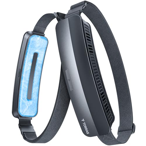 TORRAS 2026 Top Portable Waist Fan COOLiFY Zone 3, Ultra-Light Personal Wearable Belt Fan, 26ft/s Strongest Wind for Full ...