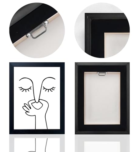 Black and White Bathroom Wall Decor Bad Smell Humorous Wall Art Funny Guest Toilet Picture Print Painting Modern Minimalis...