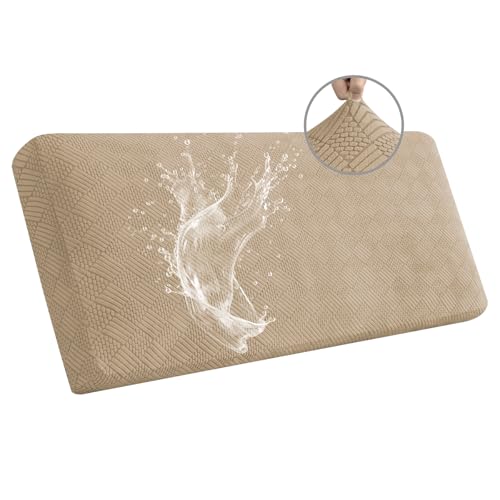 Easy-Going Waterproof Couch Cushion Covers for Couches and Sofas, Stretch Jacquard Sofa Seat Cover Replacement for Dogs, P...