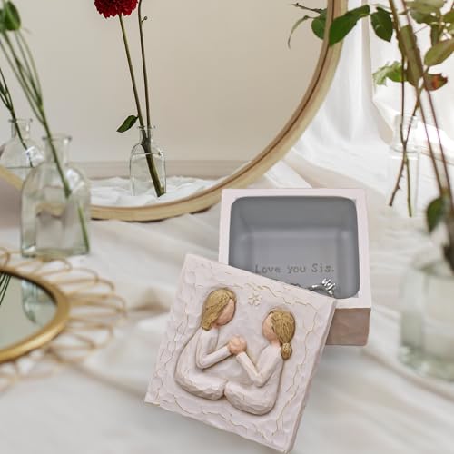 AcowSpt Birthday Gifts for Women, Sister Gifts, Friendship Gift, Best Friend Gift, Valentines Day Gifts for Sister, Sculpt...