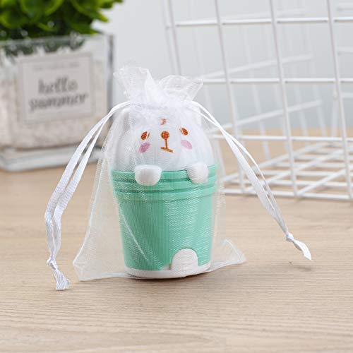 MOTYAWN 100pcs White Organza Bags 2x3 inch Sheer Drawstring Gift Bags Jewelry Pouches Wedding Party Christmas Favor Gift B...