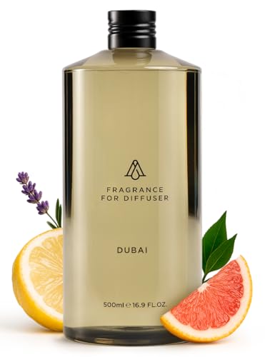 AromaPlan Hotel Scents Dubai 16.9 Fl Oz (500ml), Home Luxury Aroma & Hotel Diffuser Oil- Hotel Diffuser Oil for Aromathera...