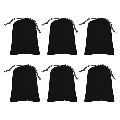 PATIKIL 6 Pcs Velvet Drawstring Bags, 8 x 10 Inch Large Velvet Cloth Jewelry Gift Pouches with Drawstring, Favor Candy Bag...