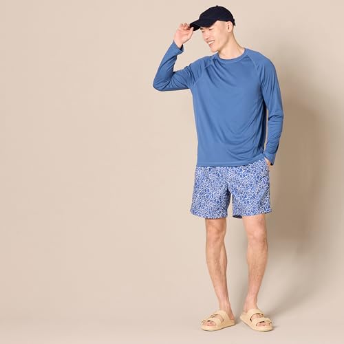 Amazon Essentials Men's Long-Sleeve Quick-Dry UPF 50 Swim Tee