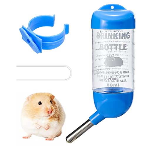 PStarD Moon Small Animals Water Bottle - Bunny, Hamster, Guinea Pig, Rabbit, Chinchilla, Gerbil, Groundhog, Squirrel (2.7 oz)