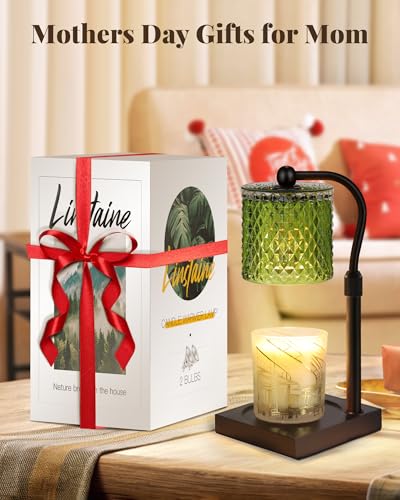 Linstaine Candle Warmer Lamp with Timer Dimmer Adjustable Height, Birthday Gifts for Women, House Warming New Home Decor G...