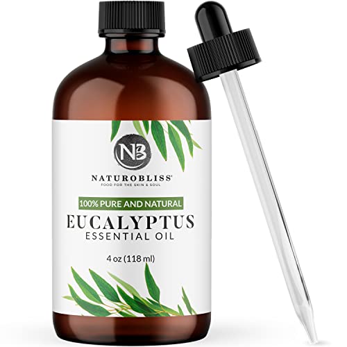 NaturoBliss Essential Oil with Glass Dropper - 100% Pure and Natural - Essential Oils for Diffuser, Aromatherapy, Soap and...