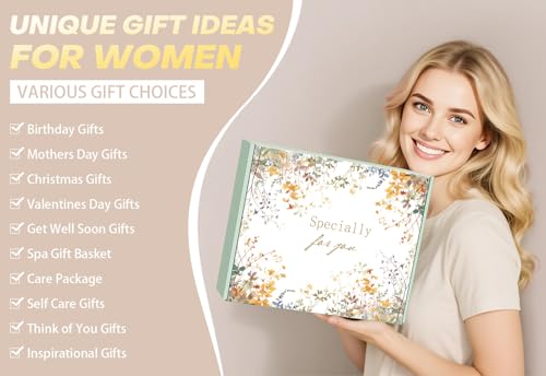 Mothers Day Gifts for Mom Wife Grandma Friends Sister, Birthday Gifts for Women Self Care Spa Gift Baskets for Women, Get ...