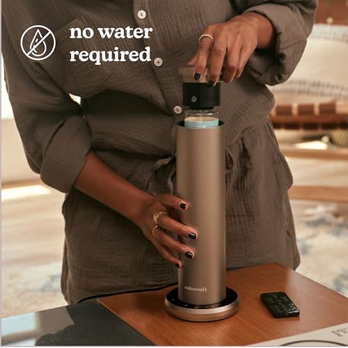 Homedics SereneScent Waterless Essential Oil Diffuser, Home Fragrance Scent Diffuser for Large Rooms, No Water Needed, Pat...