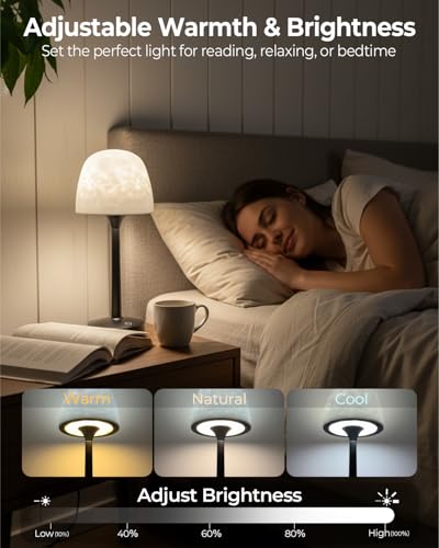 Shower Lamp Waterproof, 16 Color Bathroom Mood Light, Rechargeable Shower Light with Remote & Touch Control, LED Cordless ...