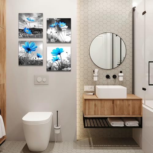 Artscope 4 Pieces Canvas Prints Wall Art - Picture Painting- Modern Wall Artwork Framed for Bathroom Home Office Decor - 1...