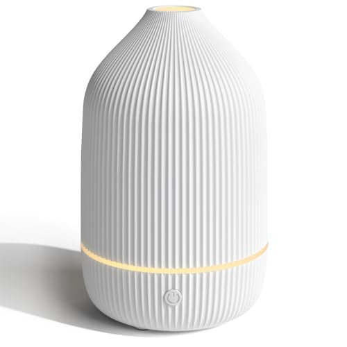 Essential Oil Diffuser, 100ml Aromatherapy Diffuser, Mini Ultrasonic Diffuser for Essential Oil, Home, Office, Cool Mist H...