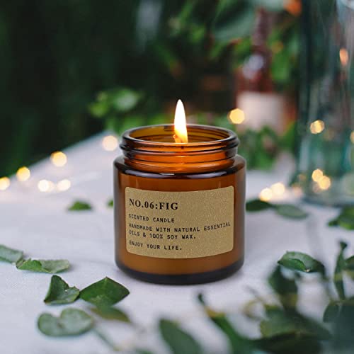 6 Pack Candles for Home Scented Aromatherapy Candle Gift Set for Women Soy Wax Long Lasting Amber Jar Candles Gift for Bir...
