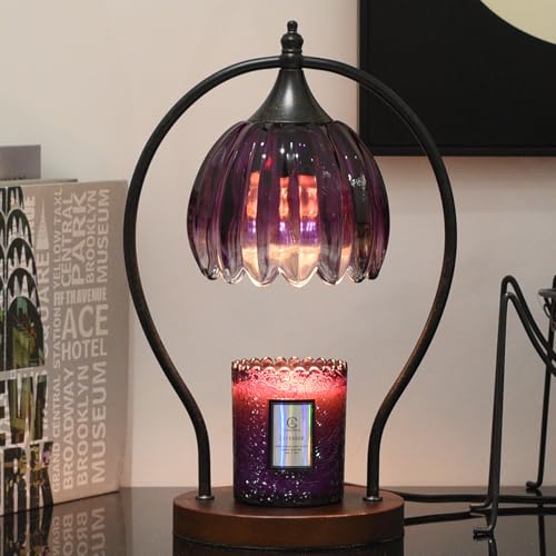Candle Warmer Lamp, Dimmable Candle Warmer with Timer, Vintage Candles Wax Warmers for Jar Candles Birthday Gifts for Wome...