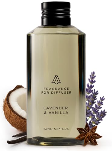 AromaPlan Scents, Clean Smelling Essential Oils,Inspired by Lavender & Vanilla Downy (5 Fl Oz /148ml)-Fresh Scent Essentia...